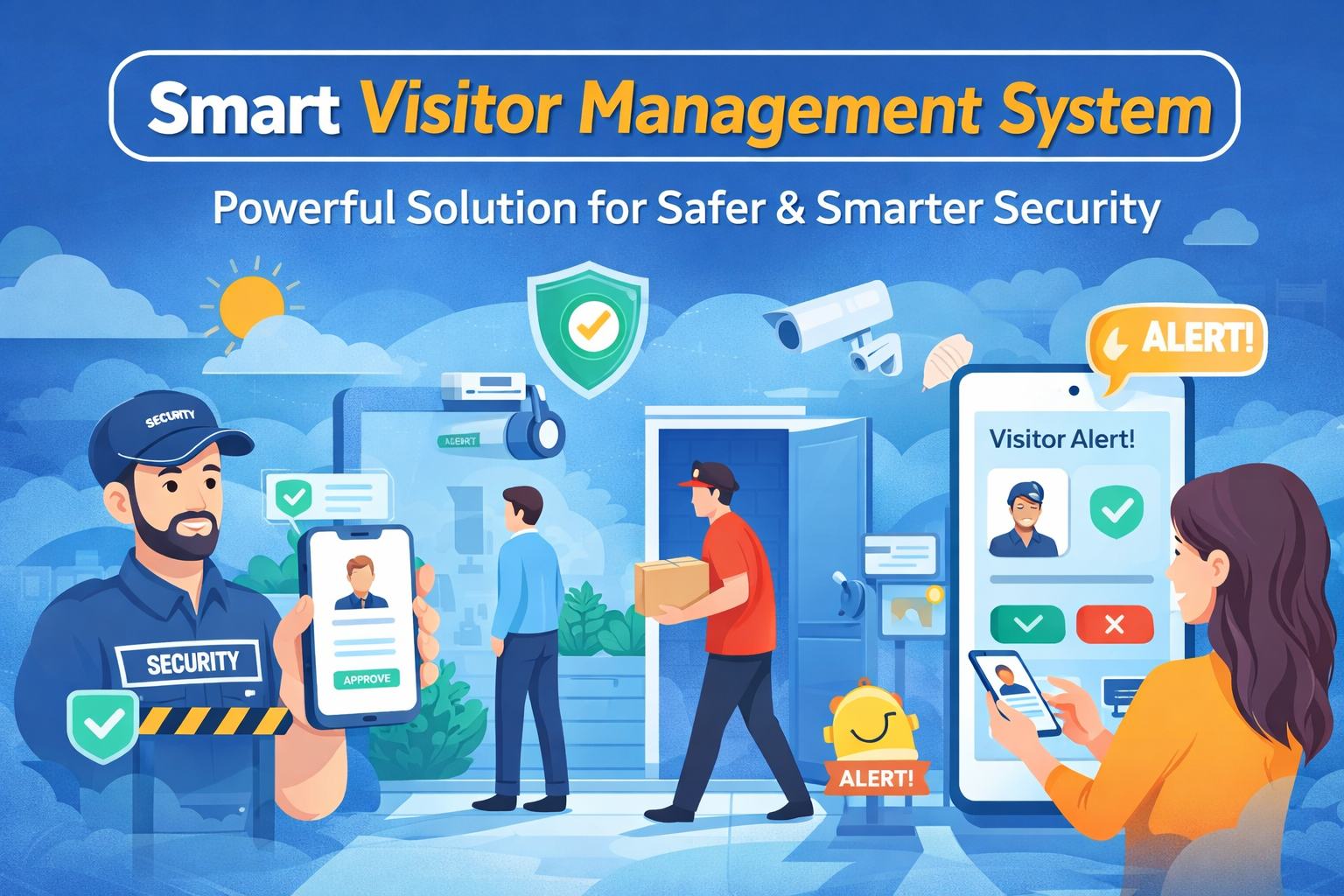 smart visitor management system