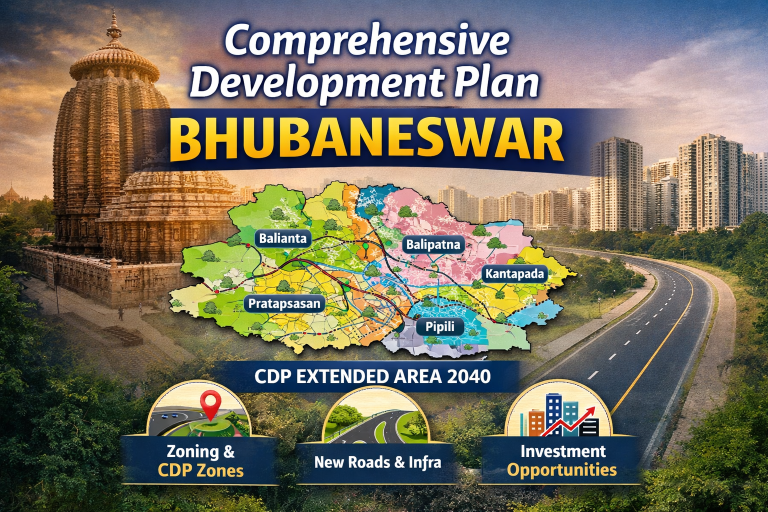 Comprehensive Development Plan Bhubaneswar 2040 – CDP Extended Area ...